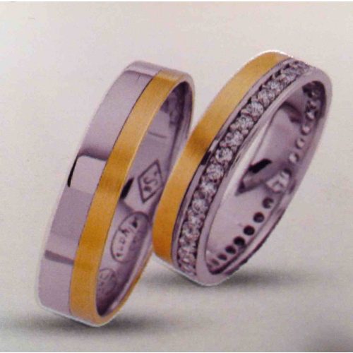 ARANY Bicolor Karikagyűrű – TS1052
