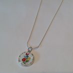 EZÜST Kalocsai kicsi Medál – Liliom paprikával