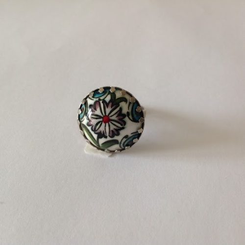 Török kerámia gyűrű – Flóra