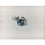 ROZETTA-Üveg Gyűrű-Kék