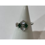 Ezüst gyűrű gyöngyházzal-Ritaki