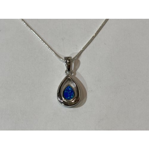 EZÜST- Opálit köves Medál 