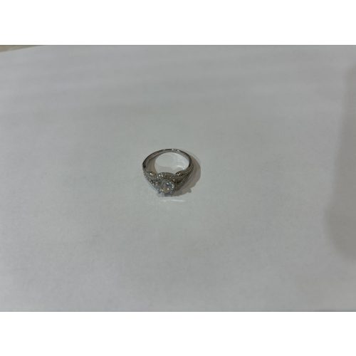 Cirkónia köves ezüst gyűrű – Aprócska gyönyör