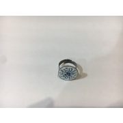PATARA-Swarovski gyűrű-világos kék