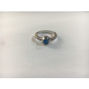 Opál köves ezüst gyűrű-Genovéva