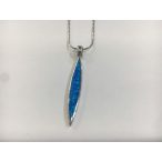 Opál köves ezüst  medál-Francsiska