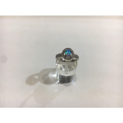 Opál köves ezüst gyűrű-Annamari