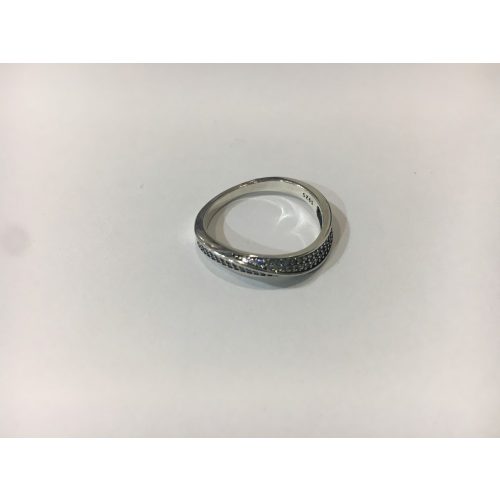 Cirkónia köves ezüst gyűrű – Egyszerűség