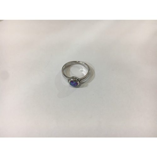 Opál köves ezüst gyűrű – Réka