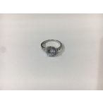 Cirkónia köves ezüst gyűrű – Sugárzó fénygömb