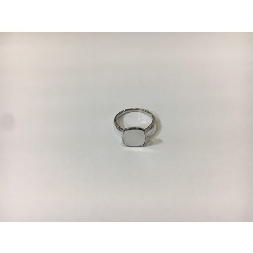 Göngyházzal díszített ezüst gyűrű – Vakító kikelet