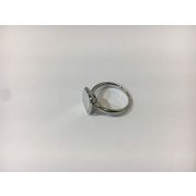 Göngyházzal díszített ezüst gyűrű – Vakító kikelet