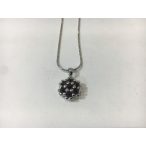 Gránát köves ezüst medál -Renáta