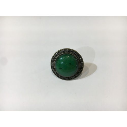 Török kerámia gyűrű-Zöld